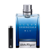 Salvatore Ferragamo Acqua Essenziale Blu Pour Homme Eau De Toilette Travel Spray | Sample